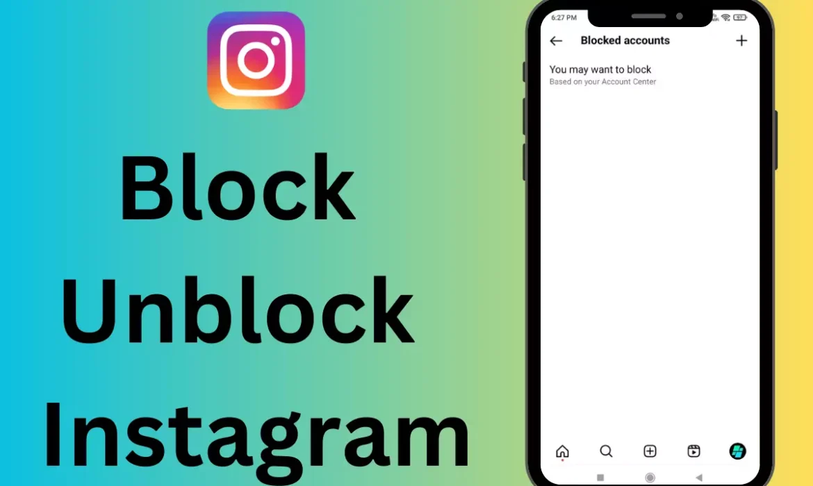 block & unblock instagram
